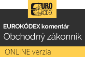 NOVINKA: Eurokdex komentr k Obchodnmu zkonnku