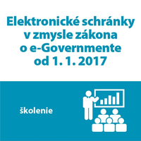 kolenie: Elektronick schrnky v zmysle zkona o e-Governmente od 1. 1. 2017
