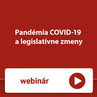 Online seminr: Pandmia COVID-19 a legislatvne zmeny