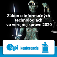 Konferencia: Zkon o informanch technolgich vo verejnej sprve 2020