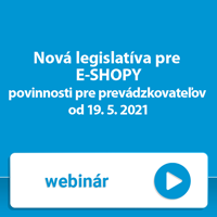 Webinr: Nov legislatva pre E-SHOPY