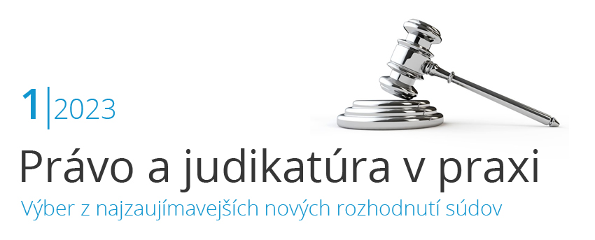 Prvo ajudikatra vpraxi 1/2023