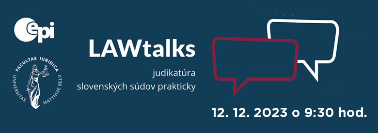 LAWtalks  2. epizda: Bezpodielov spoluvlastnctvo manelov  osobitosti tohto druhu spoluvlastnctva v sporovch konaniach