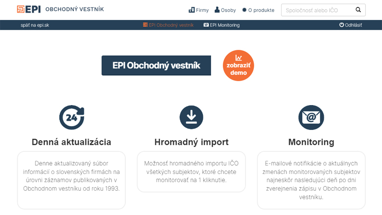 Obchodný vestník Obchodný vestník